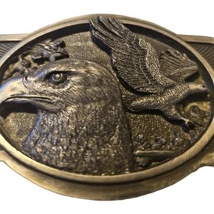 🏍 Buckles of America Double Eagle Belt Buckle